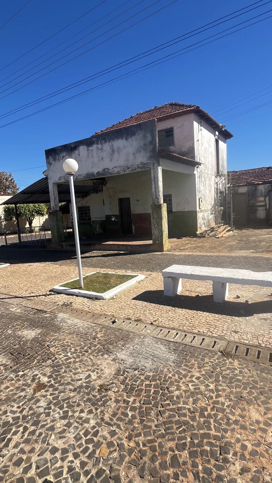 O antigo bar de José Vieira Pires em Pontalina, fotografado atualmente